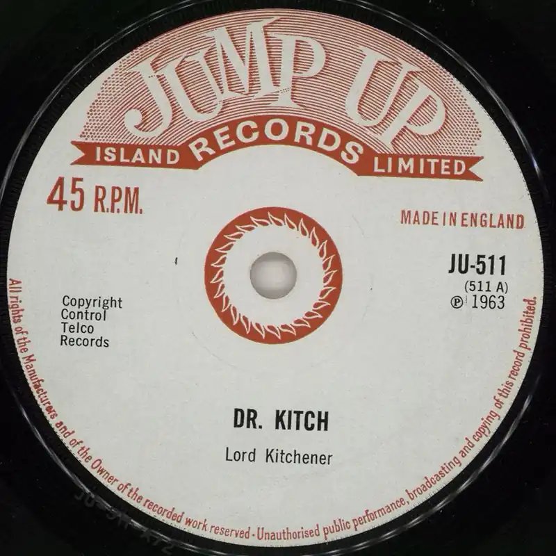 Lord Kitchener Dr. Kitch - solid UK 7" vinyl Free Returns