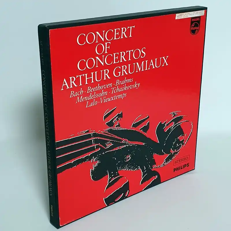 Direct From Manufacturer Arthur Grumiaux Concerto Of Concertos - sample stickered Dutch Vinyl box set