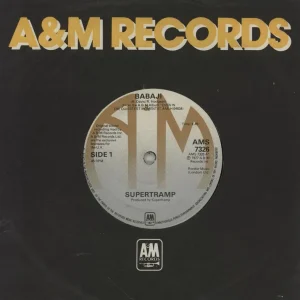Supertramp Babaji UK 7" vinyl Money Back Guarantee