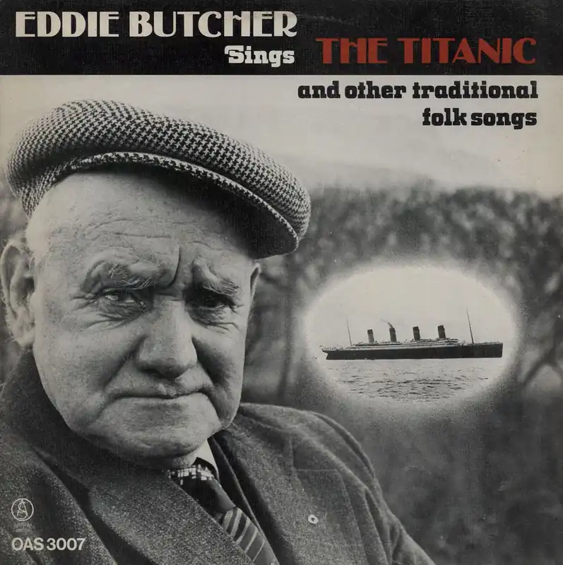 Special Offer Eddie Butcher Sings The Titanic and Other Traditional Folk Songs UK Vinyl LP