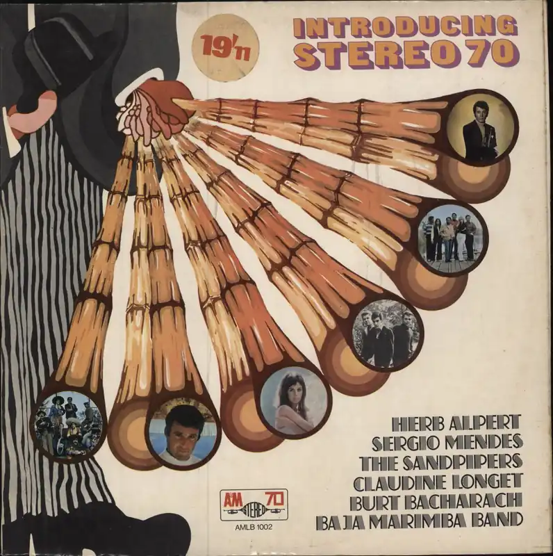 Original A&M Records Introducing Stereo 70 - 1st UK Vinyl LP