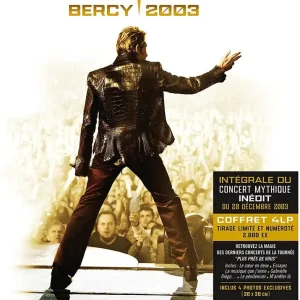 Johnny Hallyday Bercy 2003 - Deluxe Numbered Box - Sealed French Vinyl box set Certified