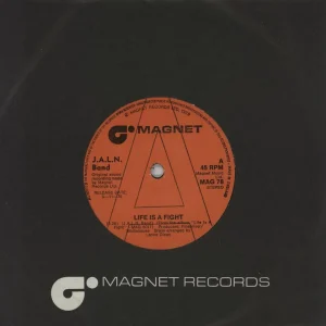 Free Shipping J.A.L.N. Band Life Is A Fight - A Label UK Promo 7" vinyl
