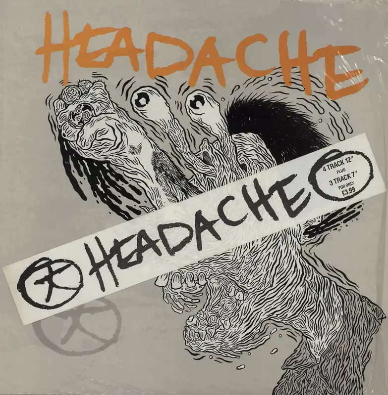 Must Have Big Black Headache + Insert + Hype sticker UK 12" vinyl