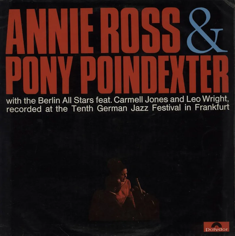 Annie Ross Annie Ross & Pony Poindexter - EX UK Vinyl LP Low Price