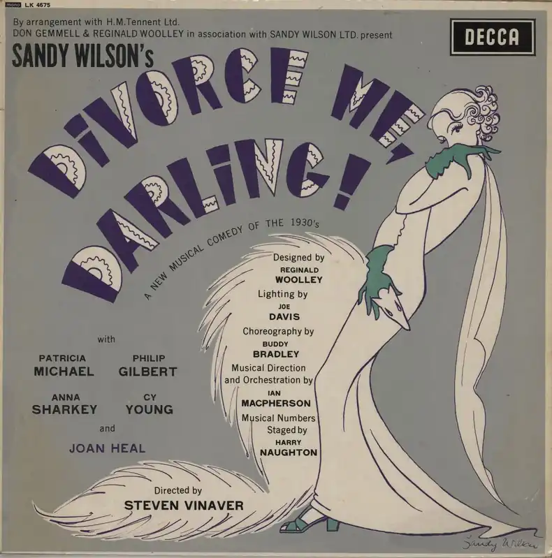 Cheap Original Cast Recording Divorce Me Darling! UK Vinyl LP