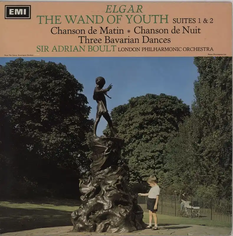 Handmade Edward Elgar The Wand of Youth Suites 1 & 2 / Chanson de Nuit / Chanson de Matin / Three Bavarian Dances UK Vinyl LP