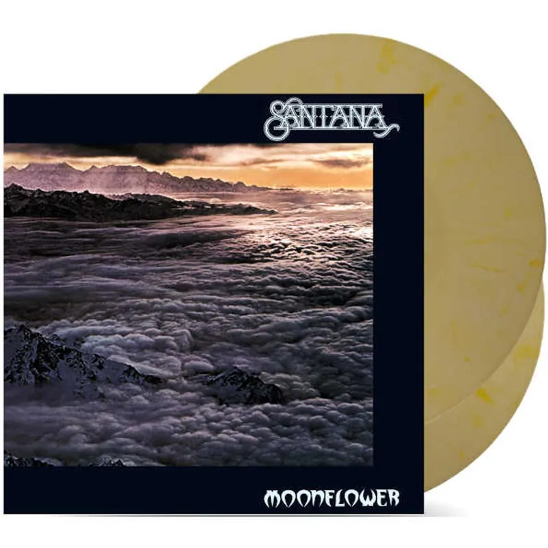 One Day Deal Santana Moonflower - Cream Coloured Vinyl - Sealed UK 2-LP vinyl set