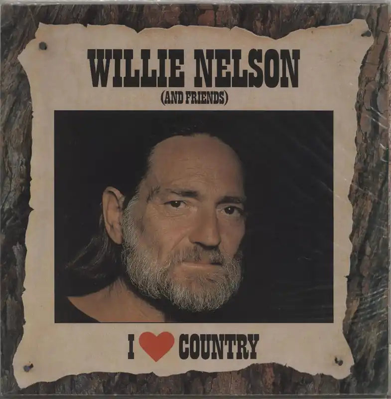 Willie Nelson I Love Country Dutch Vinyl LP Trending