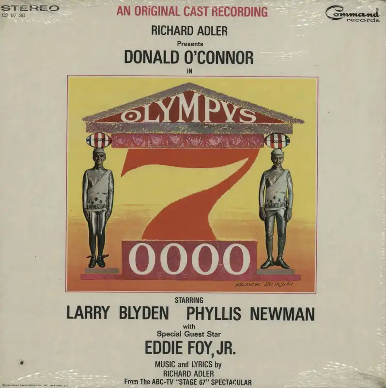Original Cast Recording Olympus 7-000 US Vinyl LP Limited Edition