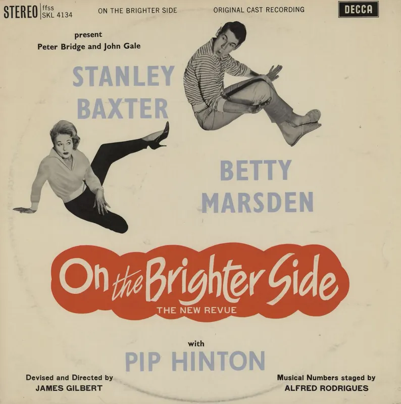 Original Cast Recording On The Brighter Side UK Vinyl LP Next Day Delivery