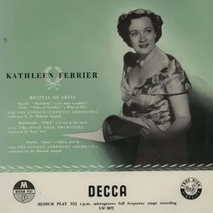 Kathleen Ferrier Recital of Arias - 2nd UK 10" vinyl Holiday Sale