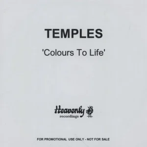Temples Colours To Life UK Promo CD-R acetate Luxury