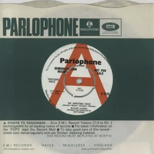 Big Sale Richard Loaring The Christmas Child - A Label UK Promo 7" vinyl