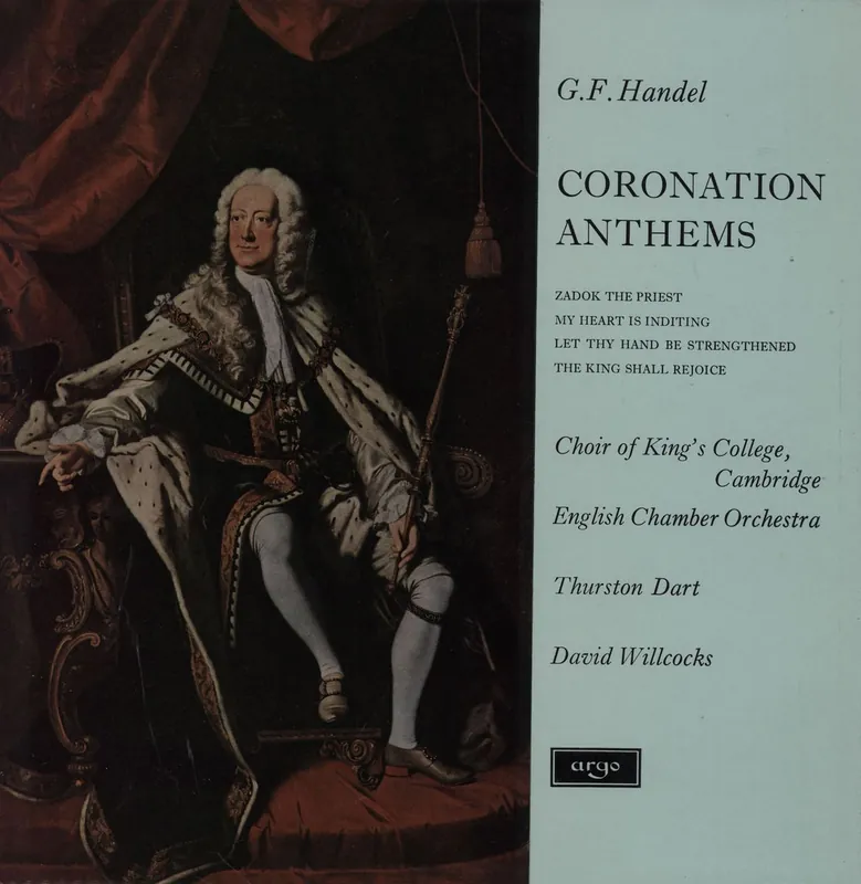 The Choir Of King's College, Cambridge G.F. Handel: Coronation Anthems - 2nd UK Vinyl LP Top Rated