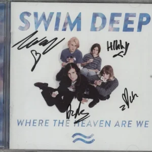 Swim Deep Where the Heaven Are We - Autographed UK 2-disc CD/DVD set Big Sale