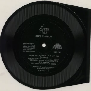 Direct From Factory Various-Punk & New Wave Stiff Fourplay Australian 7" vinyl