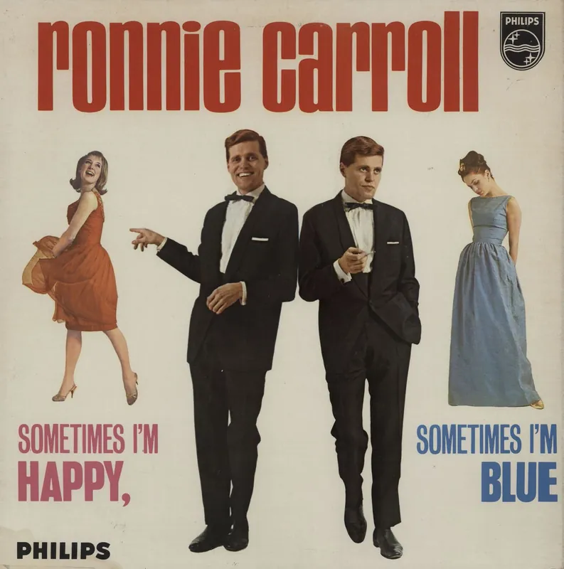 Special Discount Ronnie Carroll Sometimes I'm Happy, Sometimes I'm Blue UK Vinyl LP