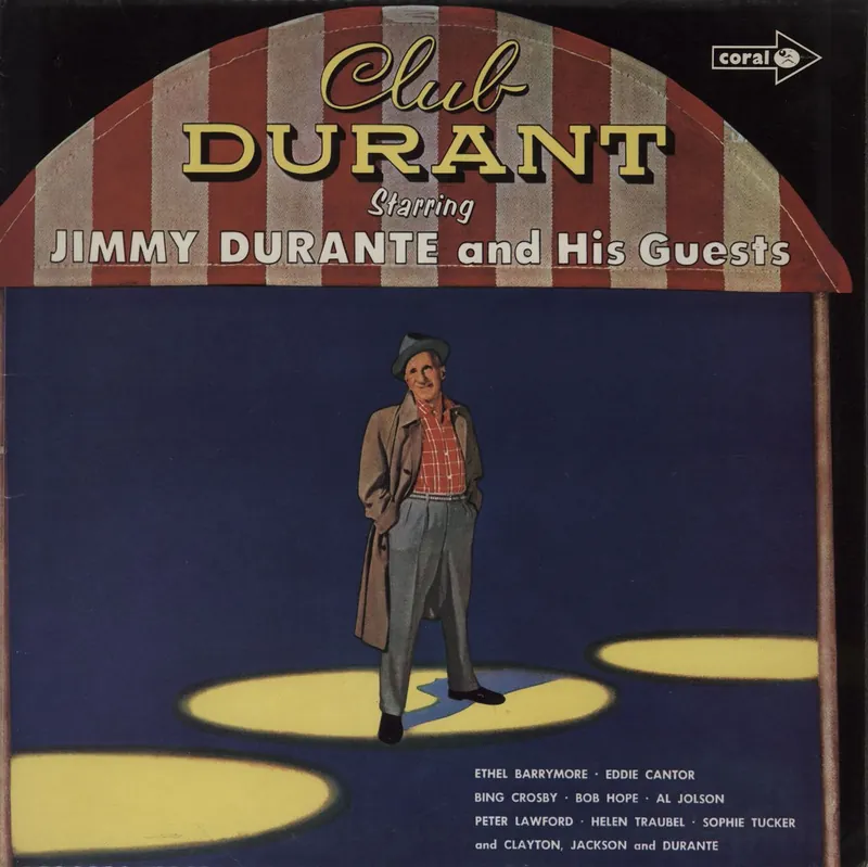 Budget Jimmy Durante Club Durant Starring Jimmy Durante And His Guests UK Vinyl LP