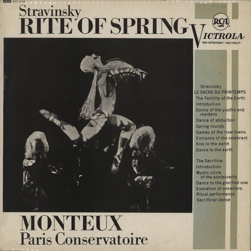 Igor Stravinsky The Rite Of Spring UK Vinyl LP Warranty Included