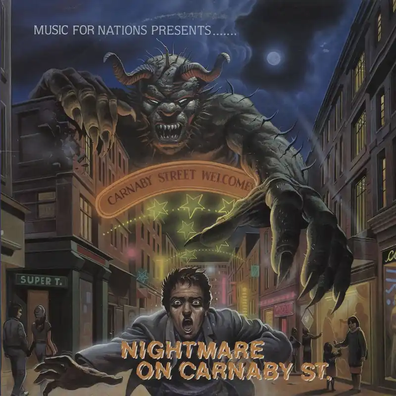 Reduced Price Various-Rock & Metal Nightmare On Carnaby Street UK 2-LP vinyl set