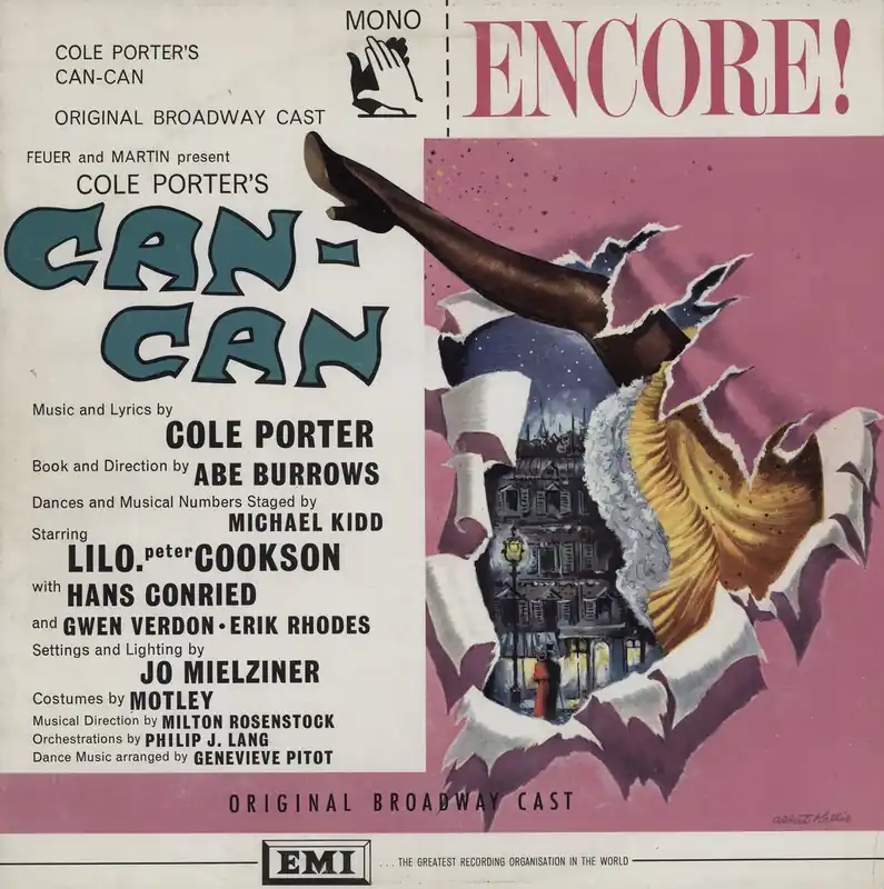Cole Porter Can Can UK Vinyl LP Bulk Order