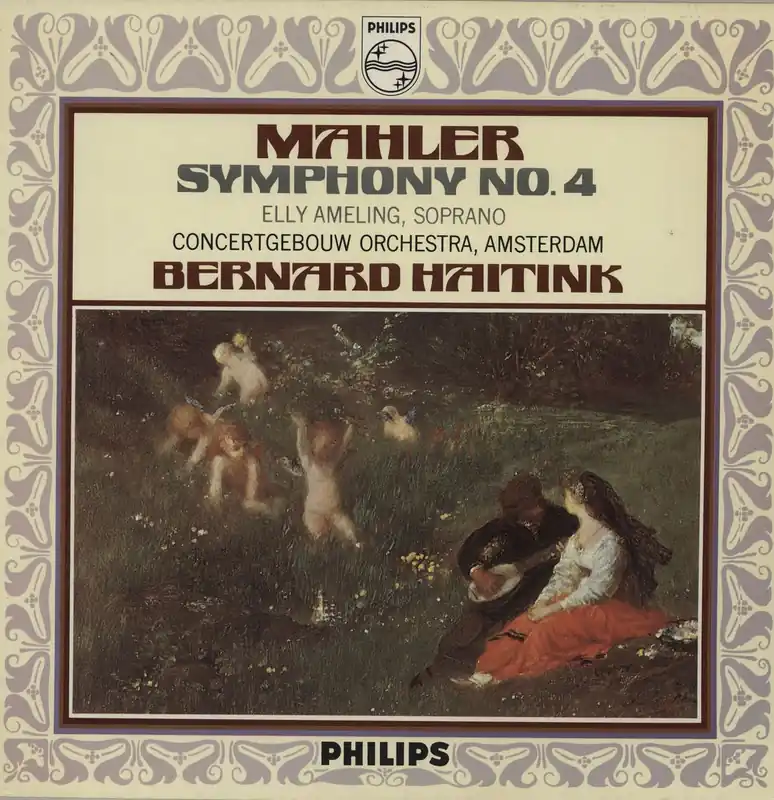 Gustav Mahler Symphony No. 4 UK Vinyl LP Genuine