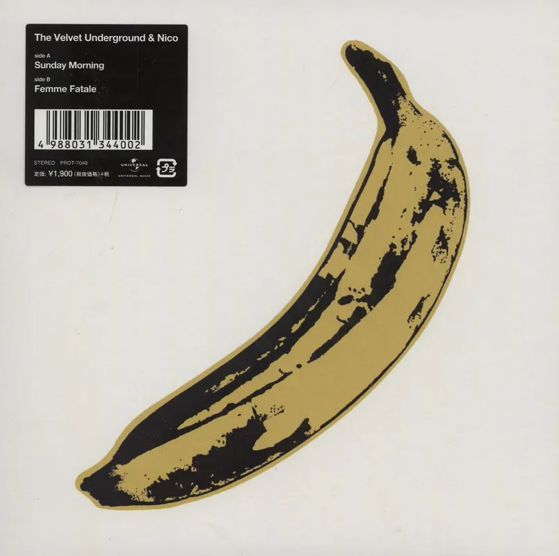 Velvet Underground Sunday Morning / Femme Fatale Japanese 7" vinyl Sale
