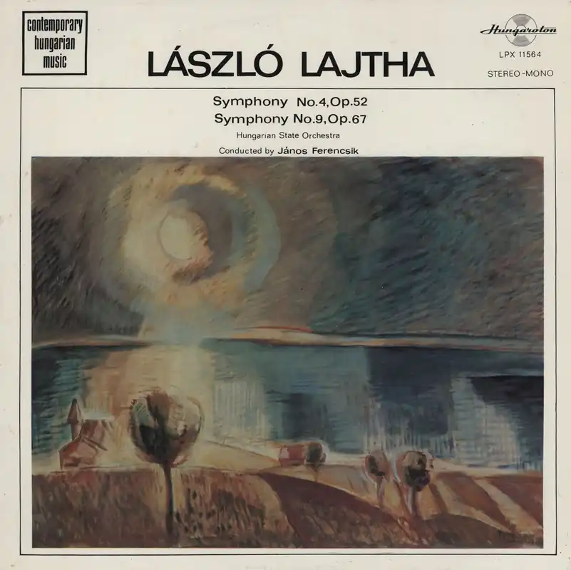 László Lajtha Symphony No. 4, Op. 52 / Symphony No. 9, Op. 67 Hungarian Vinyl LP Clearance