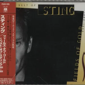 In Demand Sting Fields Of Gold  - The Best Of + Bonus 3" CD Japanese CD album