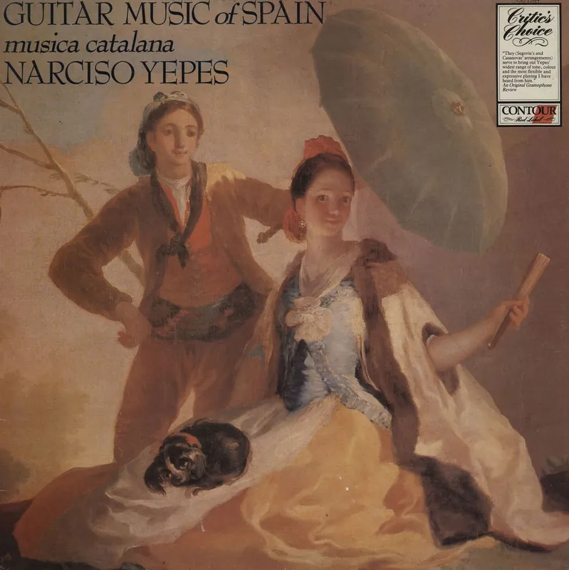Narciso Yepes Guitar Music Of Spain UK Vinyl LP Fast Shipping