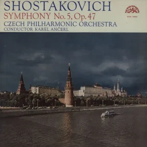 Dmitri Shostakovich Symphony No. 5 in D Minor, Op.47 Czech Vinyl LP Don’t Miss Out