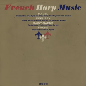 Various-Classical & Orchestral French Harp Music UK Vinyl LP Same Day Shipping