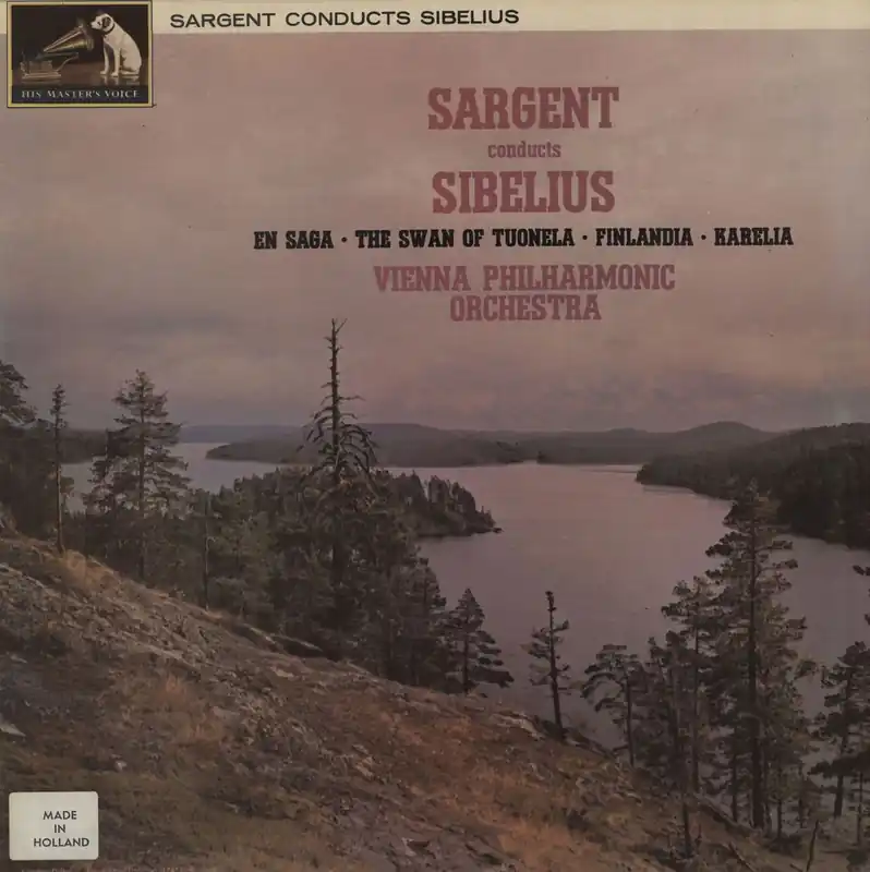 Wholesale Jean Sibelius Sargent Conducts Sibelius - 3rd Dutch Vinyl LP
