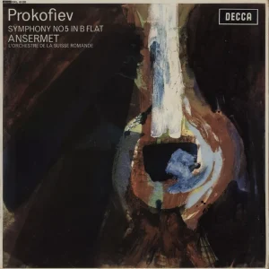 Premium Sergei Prokofiev Symphony No. 5 French Vinyl LP