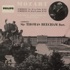 Wolfgang Amadeus Mozart Symphony No. 39 in E-flat / Symphony No. 40 in G Minor - wos UK Vinyl LP Hot Deal