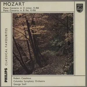 Shop Now Robert Casadesus Mozart: Piano Concerto In D Minor, K.466 / Piano Concerto In B Flat, K.456 UK Vinyl LP