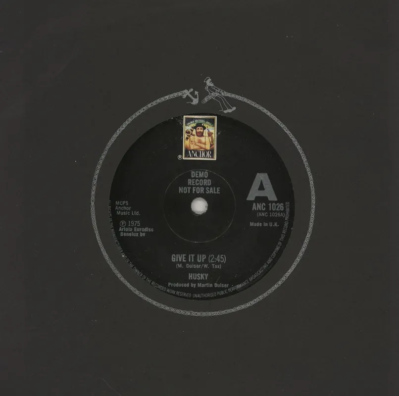Husky Give It Up - A Label UK Promo 7" vinyl Exclusive Offer