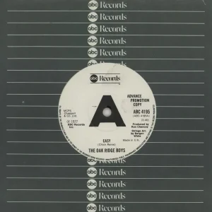 Modern The Oak Ridge Boys Easy - A Label UK Promo 7" vinyl