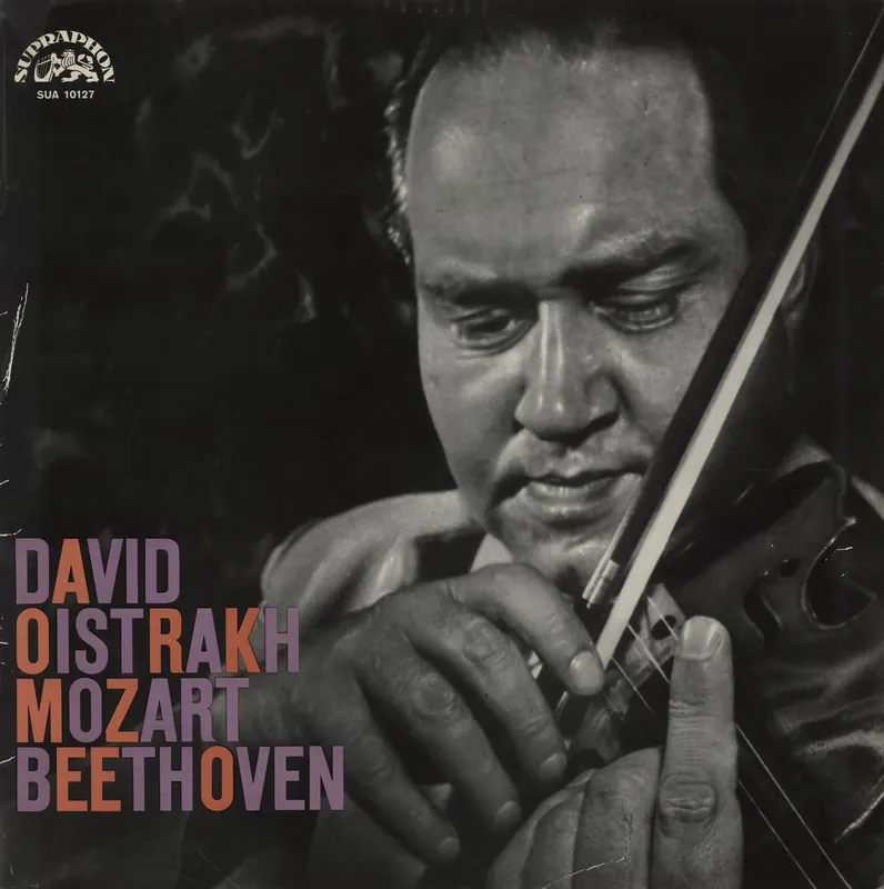 David Oïstrakh Mozart: Concerto No. 3 / Beethoven: Sonata No. 1 & Romance No. 2 Czech Vinyl LP Flash Sale