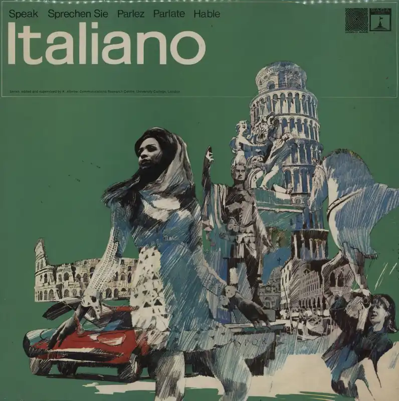 High Quality Various-Educational, Informational & Historical Speak Italian - Parlate Italiano UK Vinyl LP