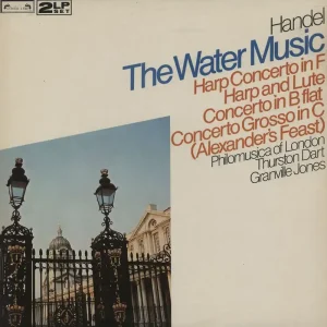 Free Returns Osian Ellis Handel: The Water Music / Harp Concerto / Harp And Lute Concerto / Concerto Grosso UK Vinyl LP