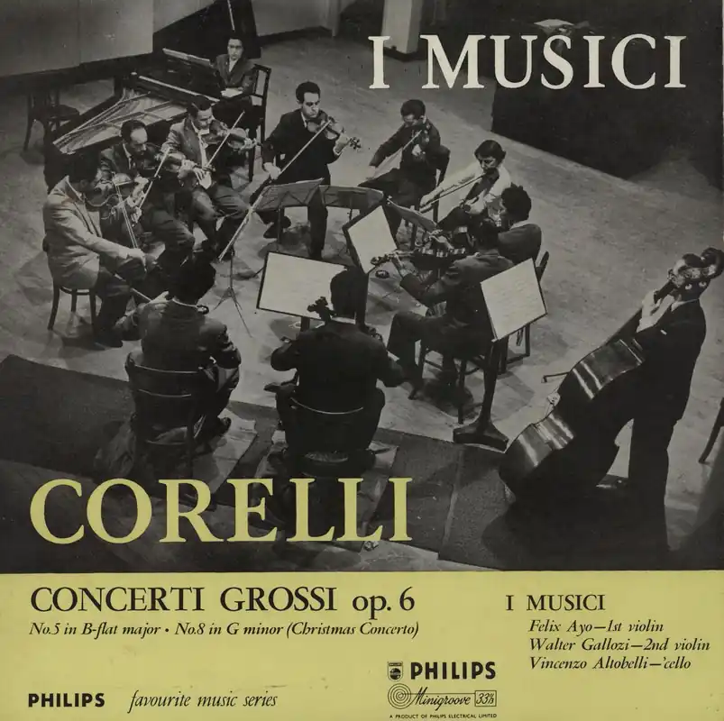 I Musici Corelli: Concerti Grossi Op. 6 UK 10" vinyl Handmade