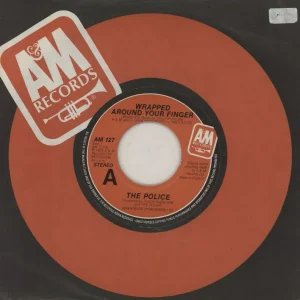The Police Wrapped Around Your Finger - Jukebox UK 7" vinyl Free Delivery