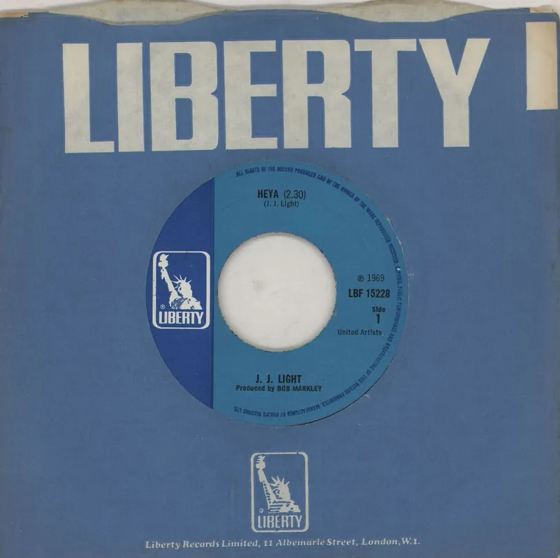 Direct From Factory J. J. Light Heya UK 7" vinyl