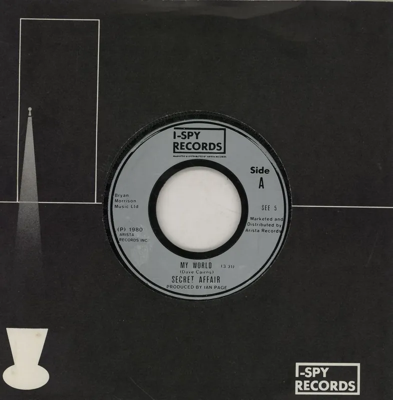 Secret Affair My World - Wide Injection UK 7" vinyl Bulk Order