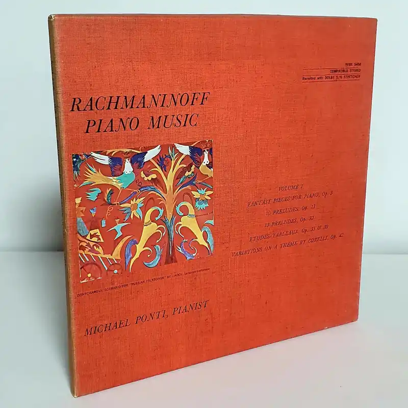 Sergei Rachmaninov Rachmaninoff: Piano Music, Volume I US Vinyl box set Trending