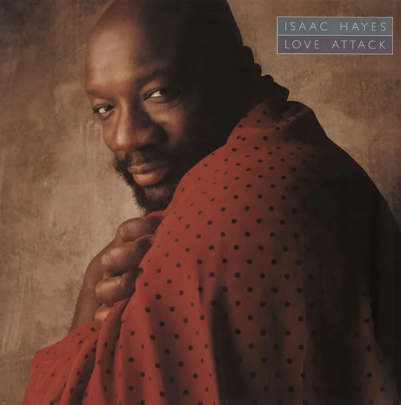 Authentic Isaac Hayes Love Attack Dutch Vinyl LP