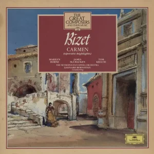 Georges Bizet Carmen (Operatic Highlights) UK Vinyl LP Time-Limited