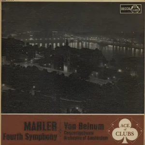 Gustav Mahler Symphony No. 4 in G Major UK Vinyl LP Cheap
